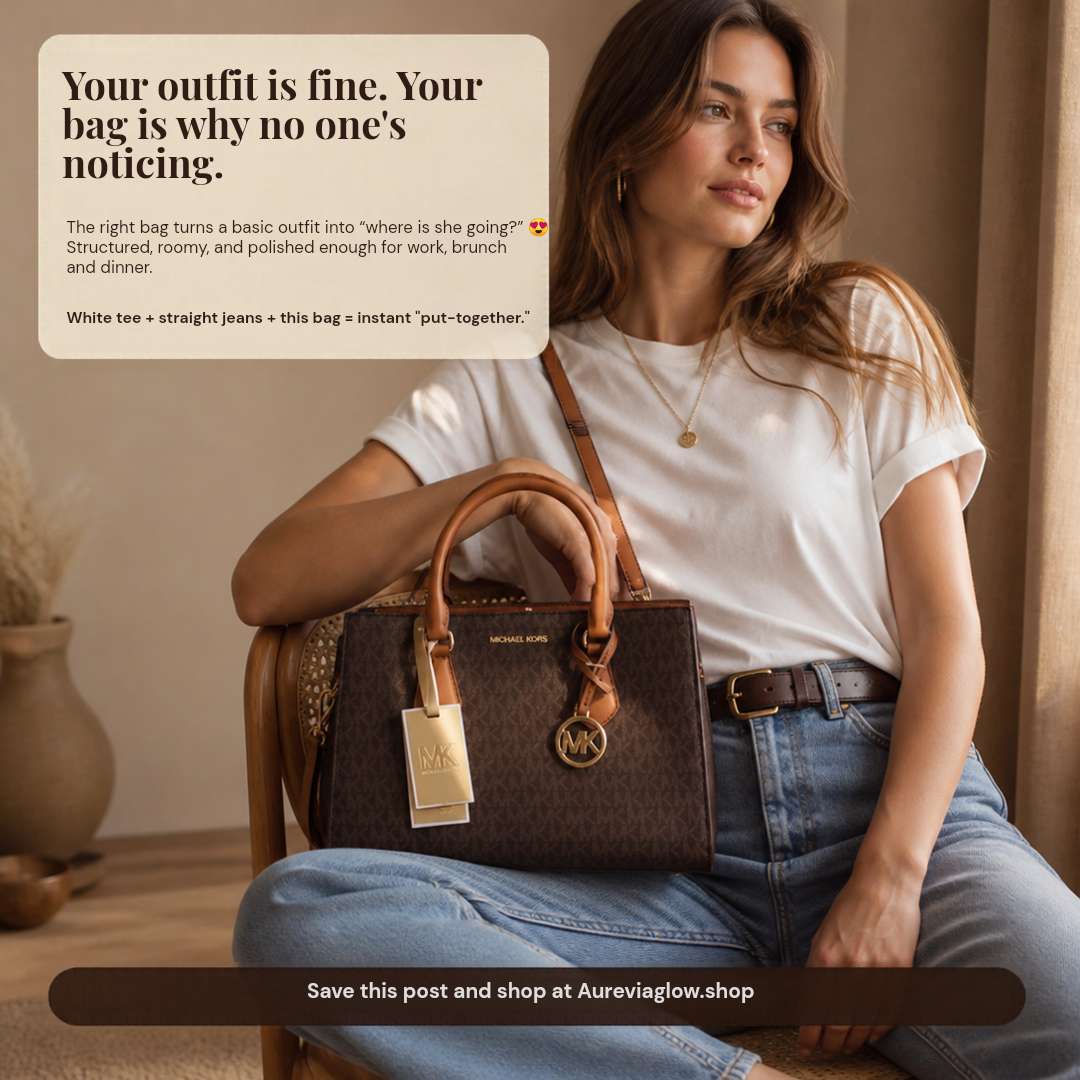 The Michael Kors MK Luxury Crossbody Bag i