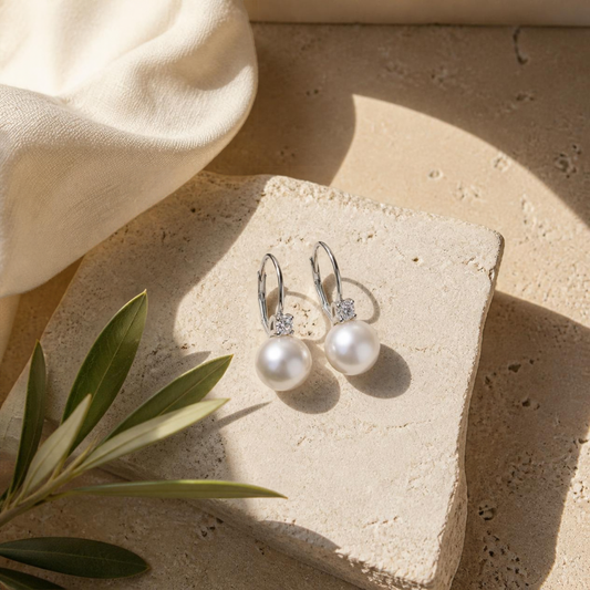 Aurèvia Pearl Style Earrings
